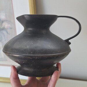 Vintage bronze pitcher jug vase (possibly antique )